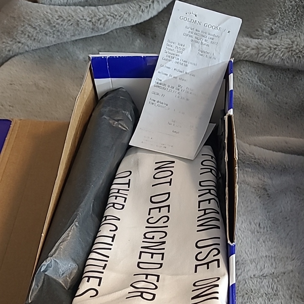 Golden Goose Slide Archive Silver Red Star Mens 12 / 45 - Picture 10 of 11